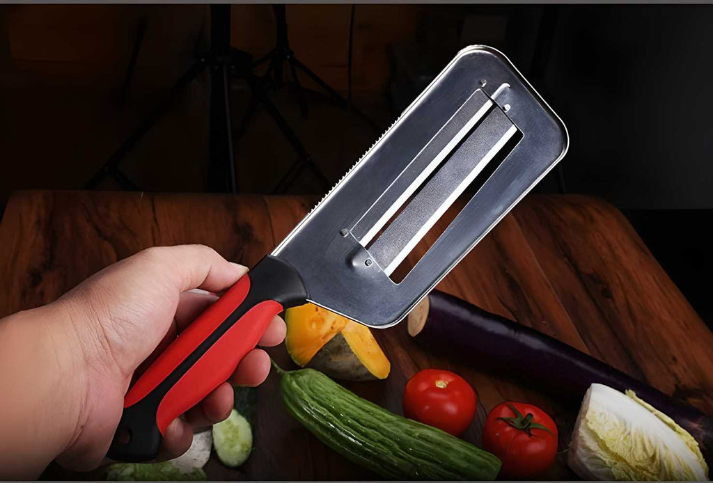 🚚 Hot Selling Product🔥  Stainless Steel Shredder Knife - Save your cooking time and energy! ⭐⭐⭐⭐⭐ 4.6/5 Based on 754 Reviews  319+ Sold Today  4.1K+ People Bought Last Week
